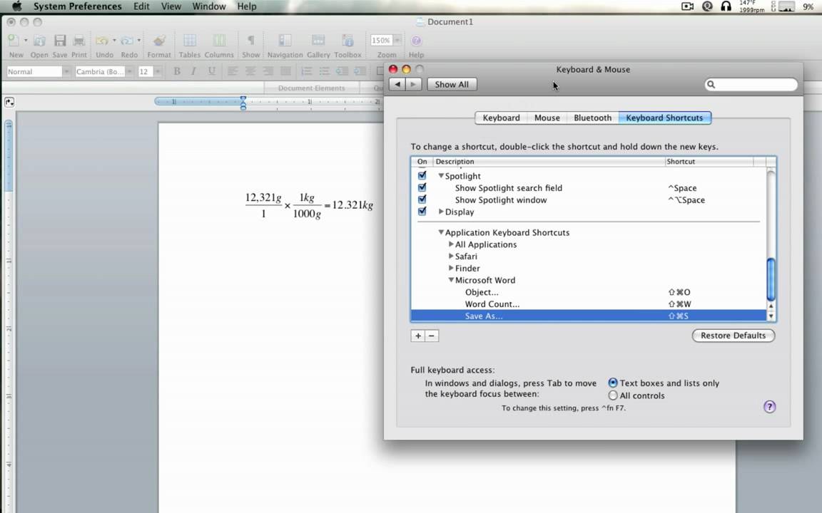 powerpoint for mac equation over bar